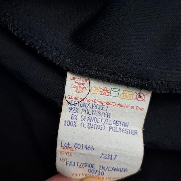 Joseph Ribkoff Artsy Geometric Sequined Ruched‎  Jacket - Picture 8 of 11